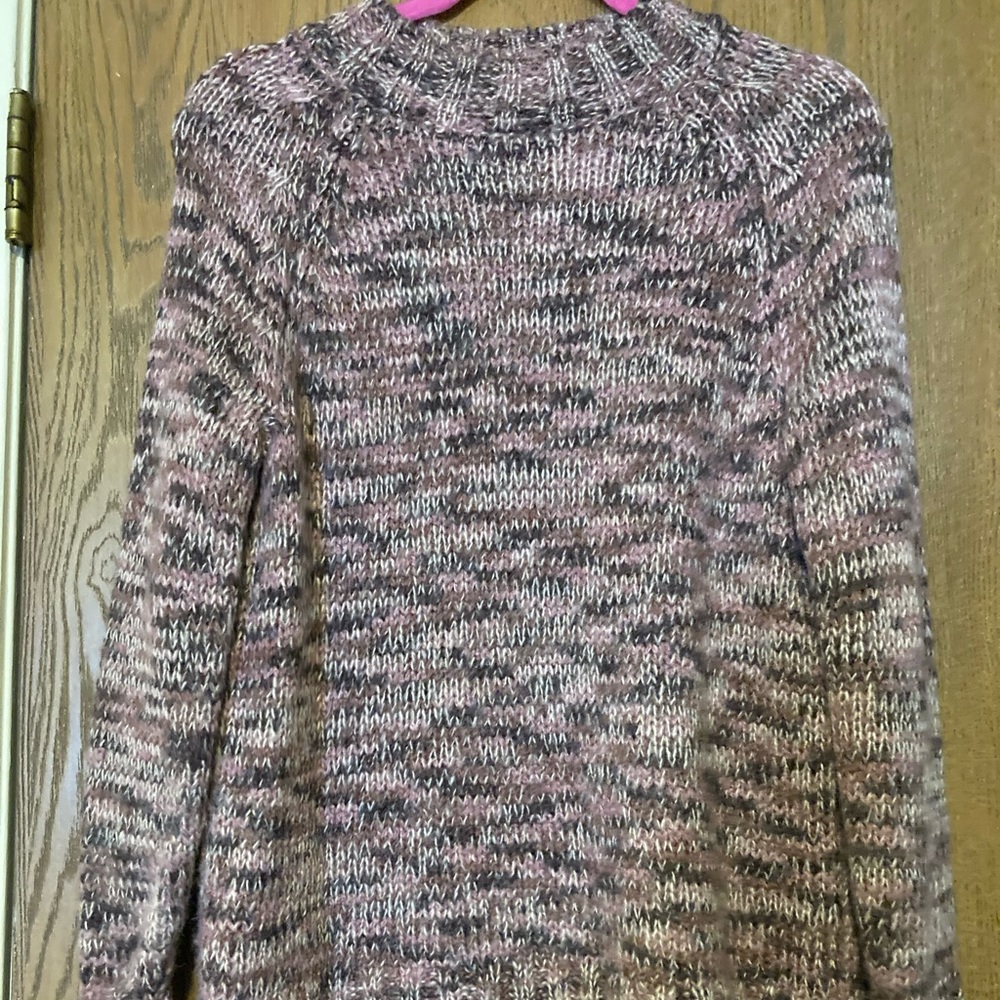 Mock Neck Knit Sweater